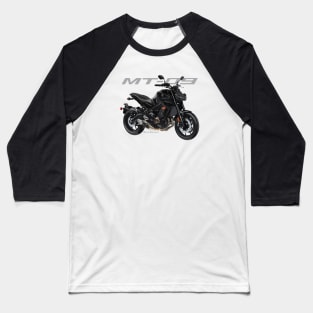 Yamaha MT-09 19 black, sal Baseball T-Shirt